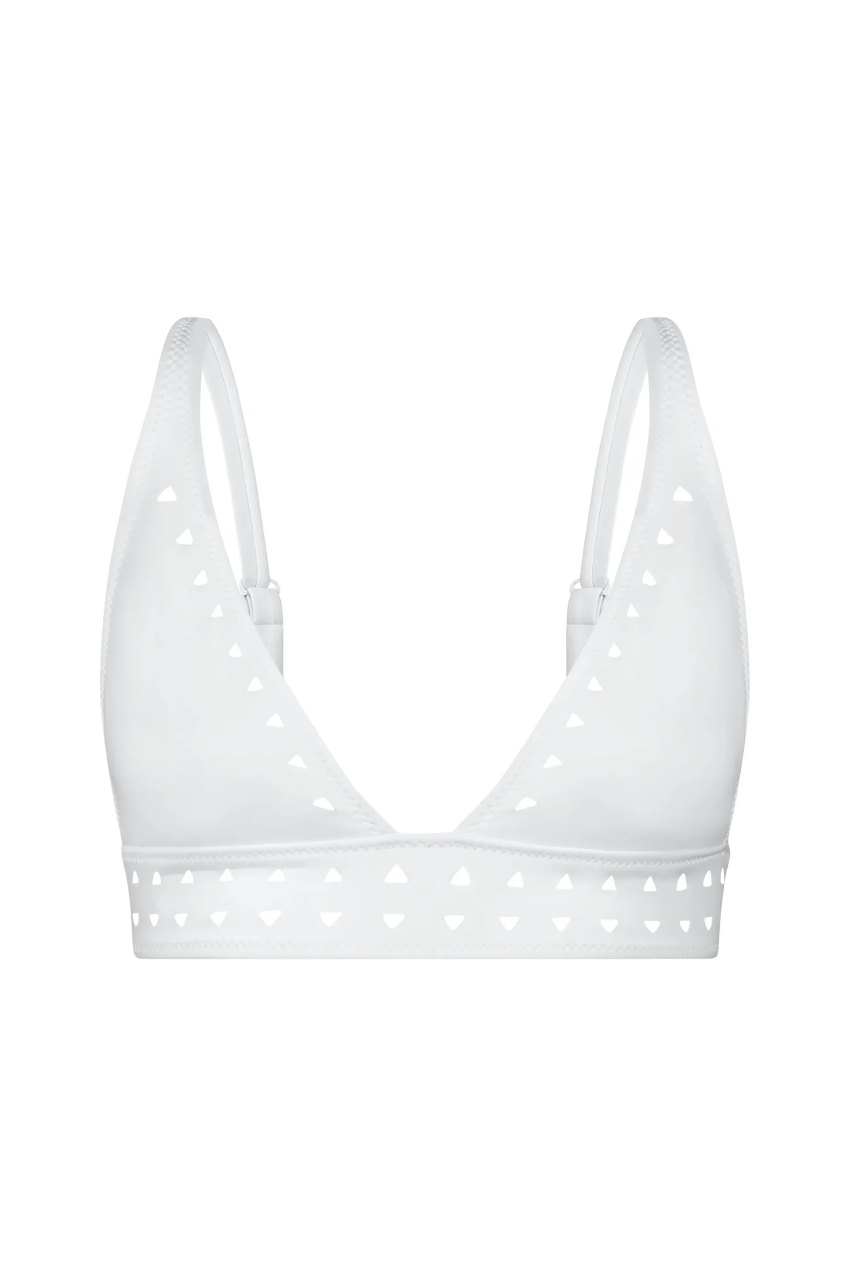 GIGI C Matching Sets|Swim Tops|Angelica Top White
