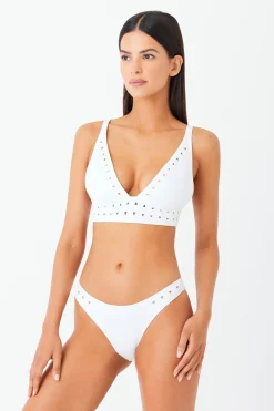 GIGI C Matching Sets|Swim Tops|Angelica Top White