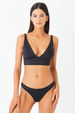 GIGI C Matching Sets|Swim Tops|Angelica Top Black