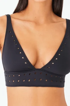 GIGI C Matching Sets|Swim Tops|Angelica Top Black