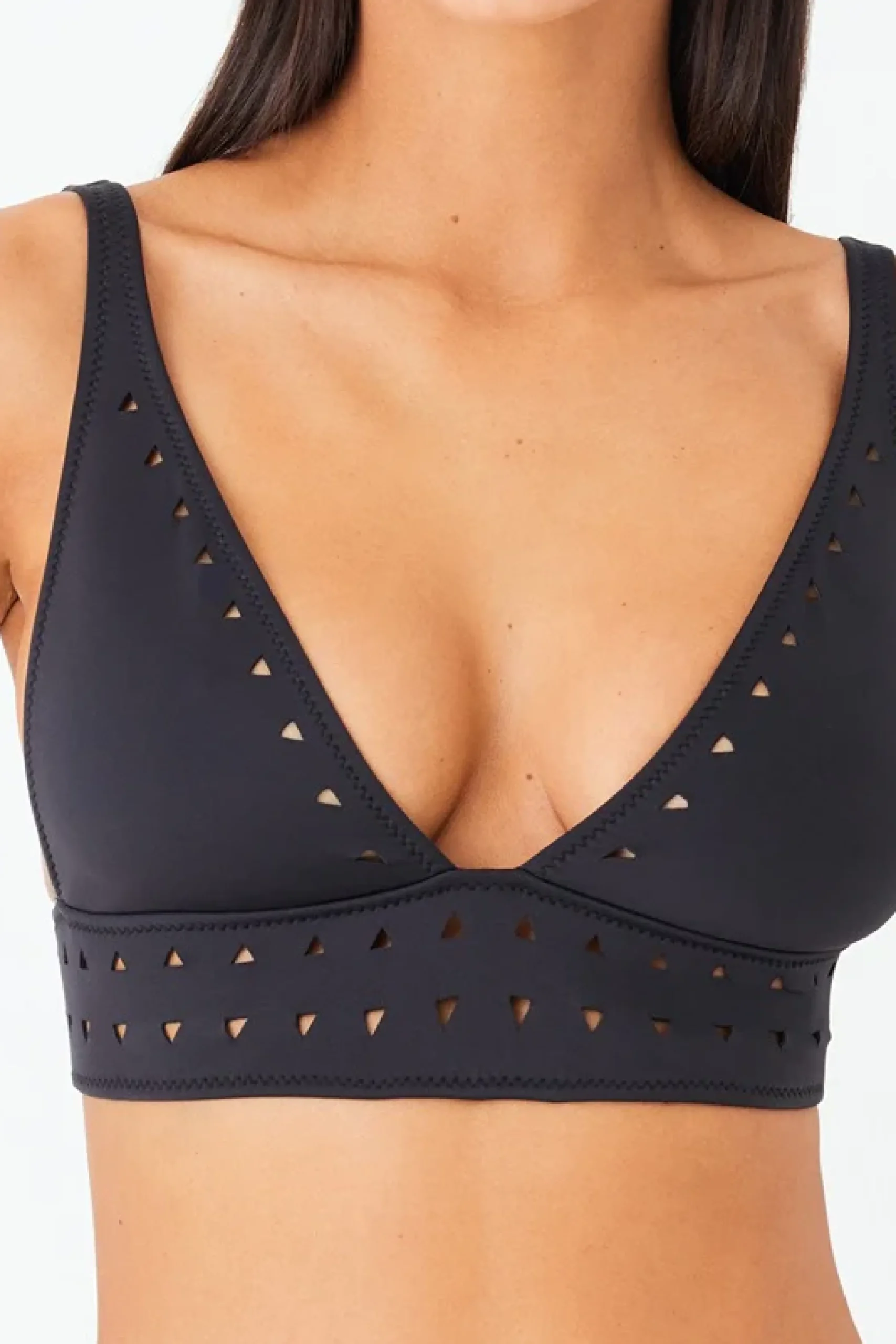 GIGI C Matching Sets|Swim Tops|Angelica Top Black
