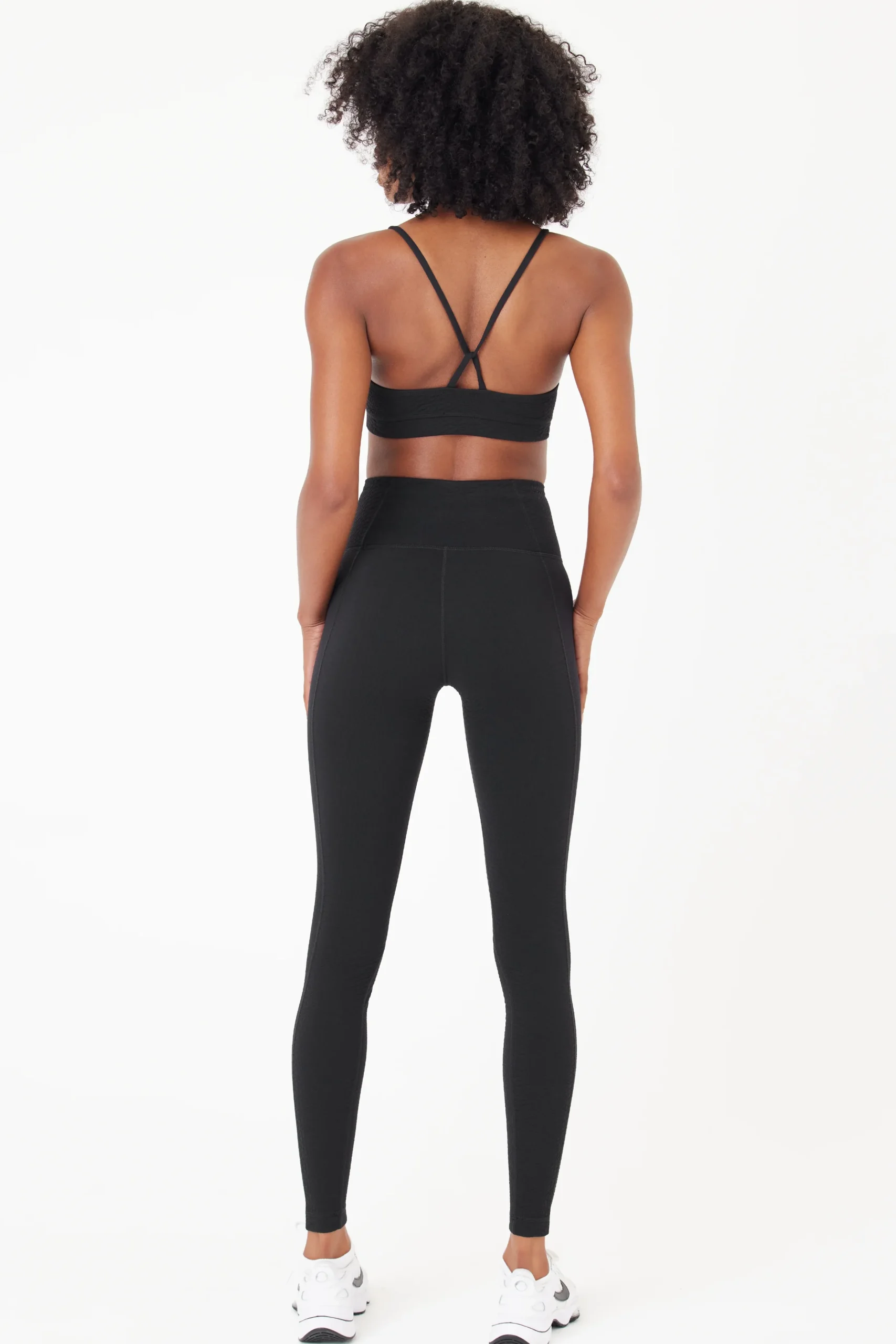 GIGI C Matching Sets|Sport Bottoms|Ava Snakeskin Legging Black