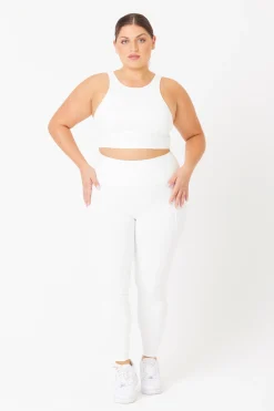 GIGI C Matching Sets|Sport Bottoms|Ava Snakeskin Legging Ivory