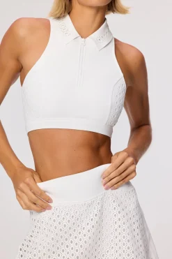 GIGI C Matching Sets|Sport Tops|Briar Bra Top White