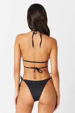 GIGI C Matching Sets|Swim Bottoms|Christina Tie Side Bottom Black