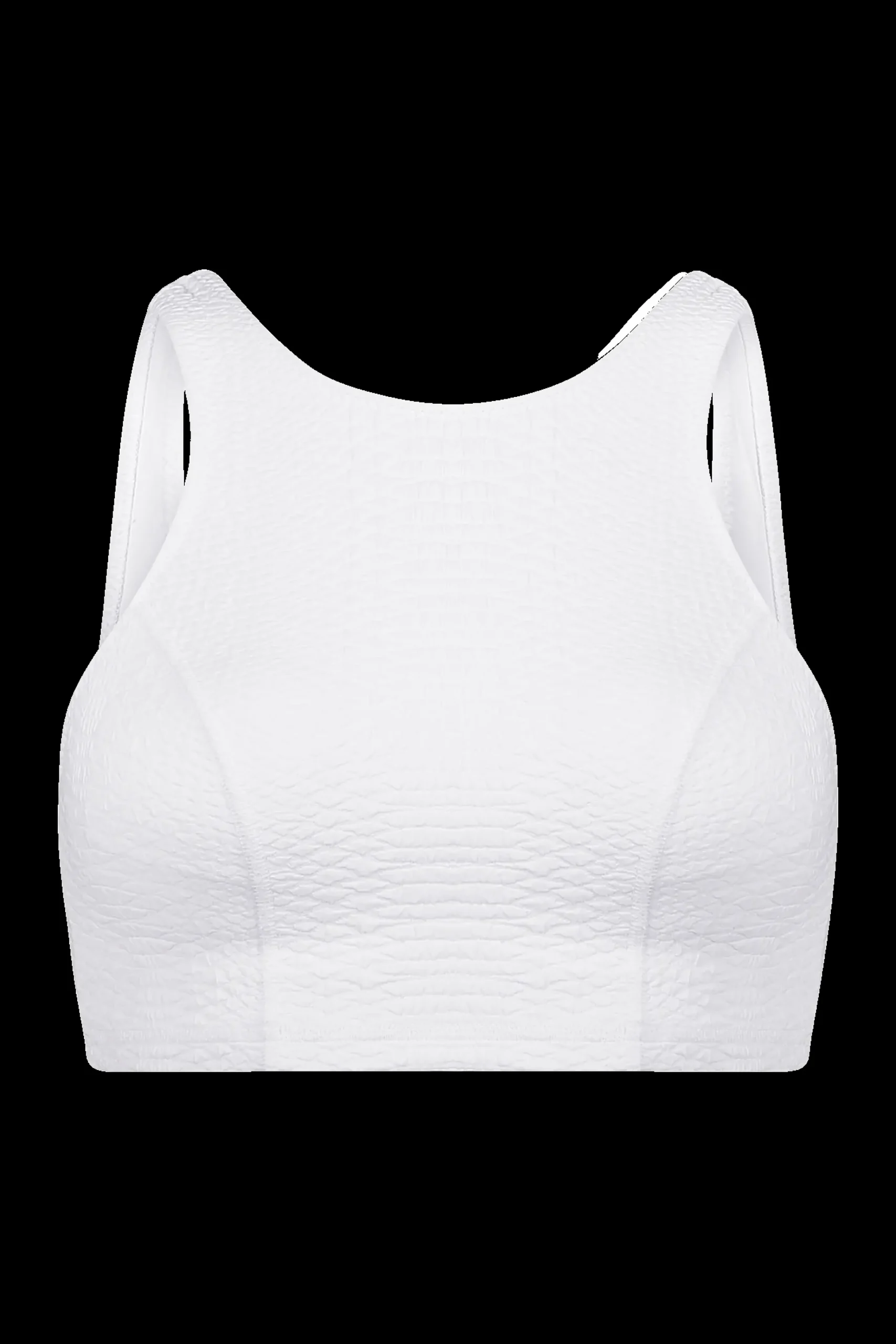 GIGI C Matching Sets|Sport Tops|Devon Snakeskin Top Ivory