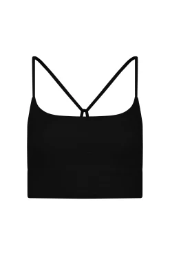 GIGI C Matching Sets|Sport Tops|Finle Snakeskin Bra Black