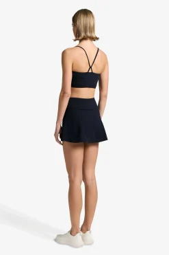 GIGI C Matching Sets|Dresses|Heidi Snakeskin Skort Black