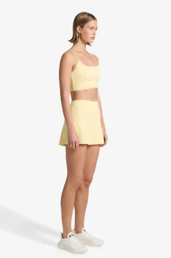 GIGI C Matching Sets|Dresses|Heidi Snakeskin Skort Butter