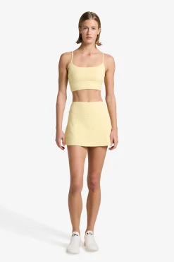GIGI C Matching Sets|Dresses|Heidi Snakeskin Skort Butter