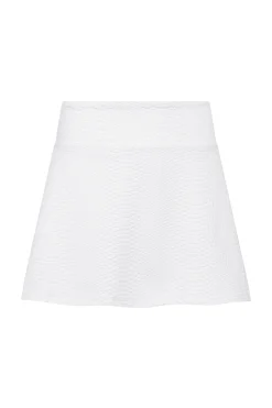 GIGI C Matching Sets|Dresses|Heidi Snakeskin Skort Ivory