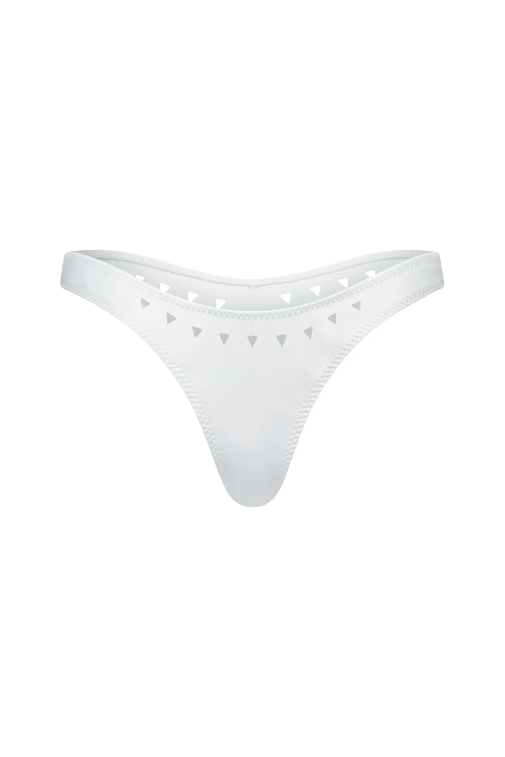GIGI C Matching Sets|Swim Bottoms|Jaclyn Bottom White