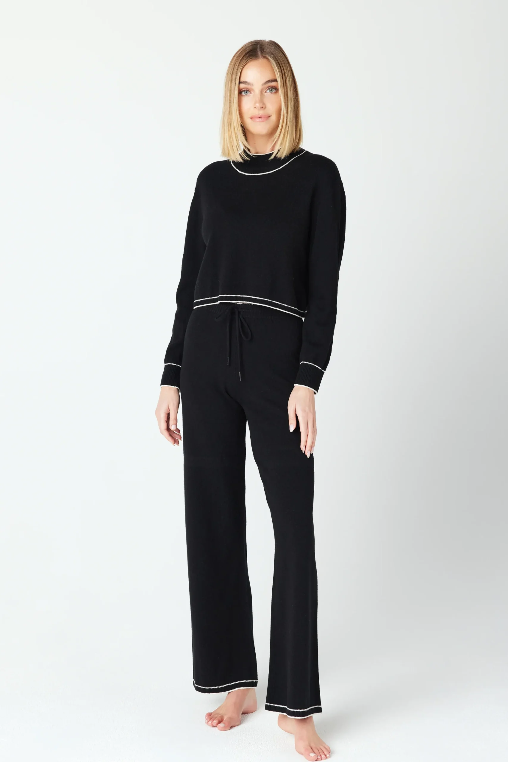 GIGI C Lounge|Jacqueline Pullover Black