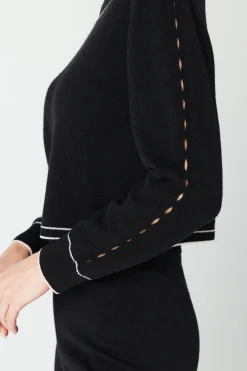 GIGI C Lounge|Jacqueline Pullover Black