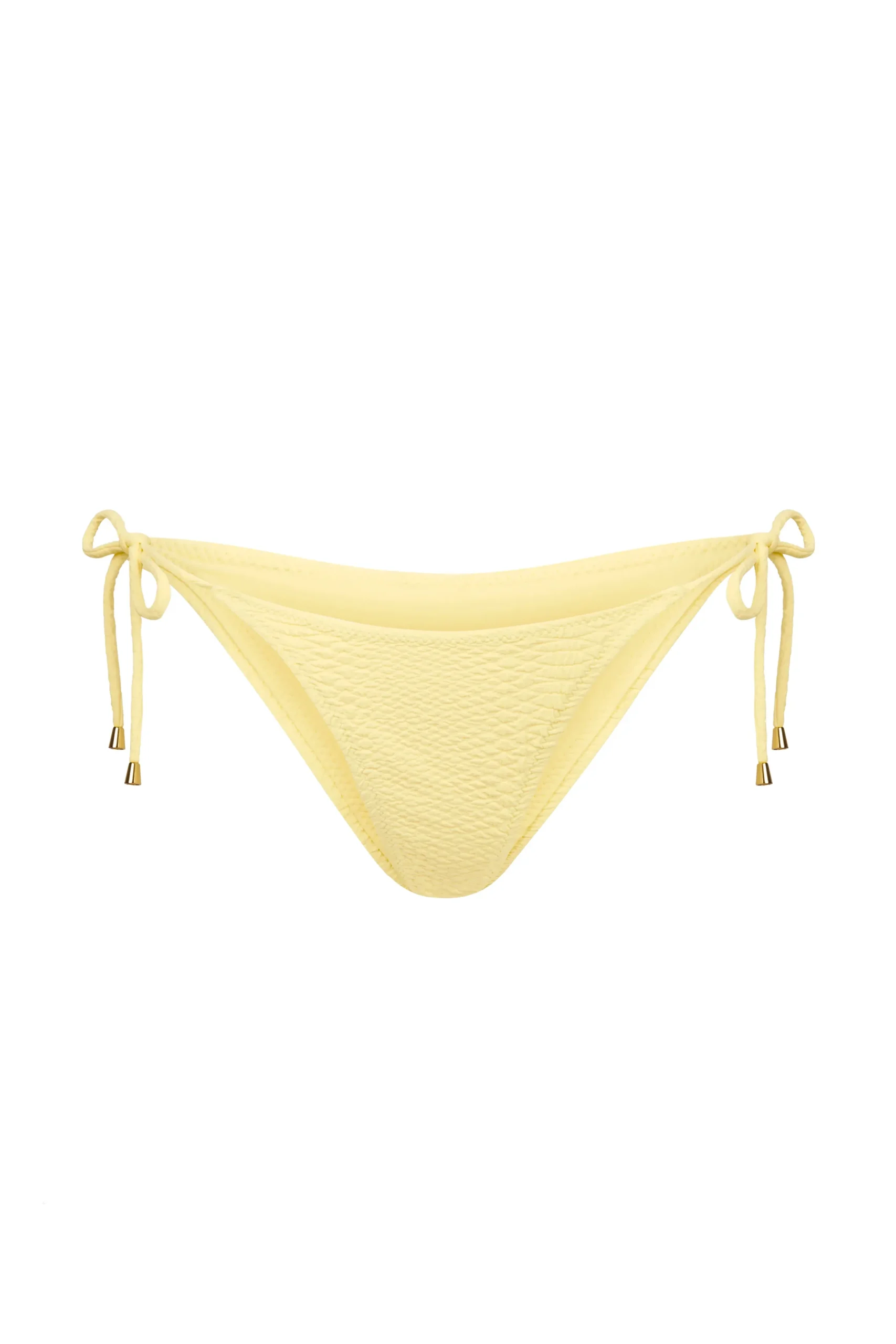 GIGI C Matching Sets|Swim Bottoms|Joni Snakeskin Bottom Butter