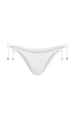 GIGI C Matching Sets|Swim Bottoms|Joni Snakeskin Bottom Ivory