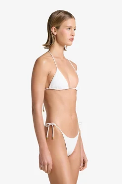 GIGI C Matching Sets|Swim Tops|Joni Snakeskin Top Ivory