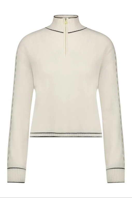 GIGI C Lounge|June Sweater Ivory