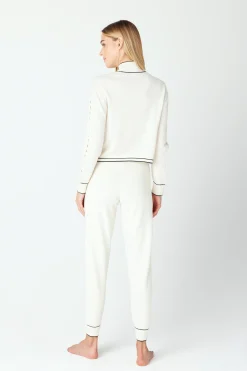GIGI C Lounge|June Sweater Ivory
