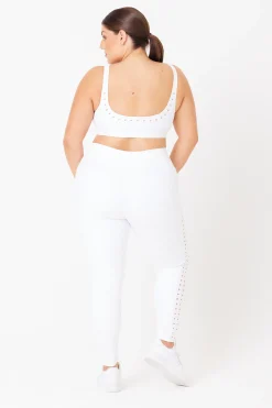 GIGI C Sport Bottoms|Katrina Legging White