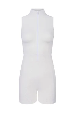 GIGI C Rompers & Jumpsuits|Keelan Snakeskin Romper Ivory