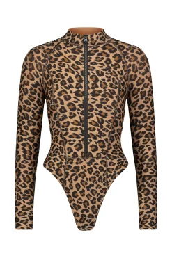 GIGI C Surf|One Pieces|Kendall Surfsuit Leopard