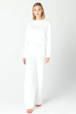 GIGI C Lounge|Kenzie Pullover Pearl