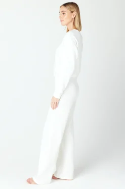 GIGI C Lounge|Kenzie Pullover Pearl