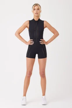 GIGI C Rompers & Jumpsuits|Kina Romper Black