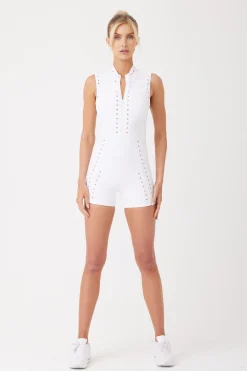 GIGI C Rompers & Jumpsuits|Kina Romper White