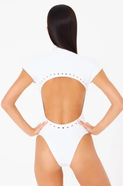 GIGI C Surf|One Pieces|Lydia Surfsuit White