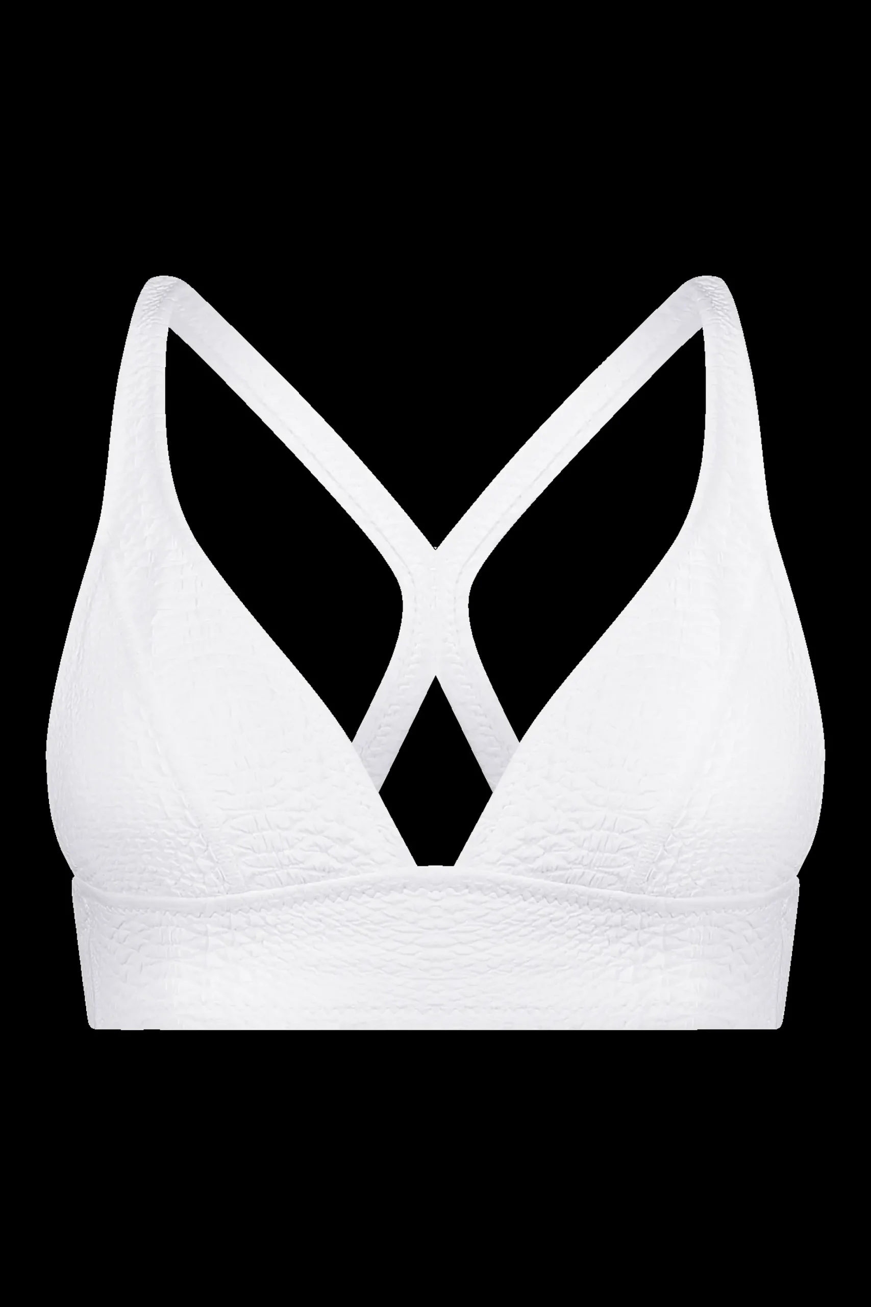 GIGI C Matching Sets|Sport Tops|Marissa Snakeskin Bra Ivory