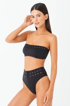 GIGI C Matching Sets|Swim Bottoms|McKenzie Bottom Black