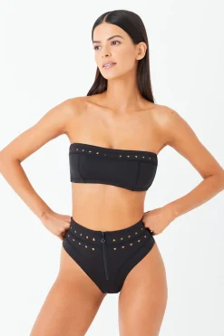 GIGI C Matching Sets|Swim Bottoms|McKenzie Bottom Black