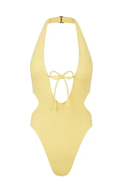 GIGI C One Pieces|Megan Snakeskin One Piece Butter