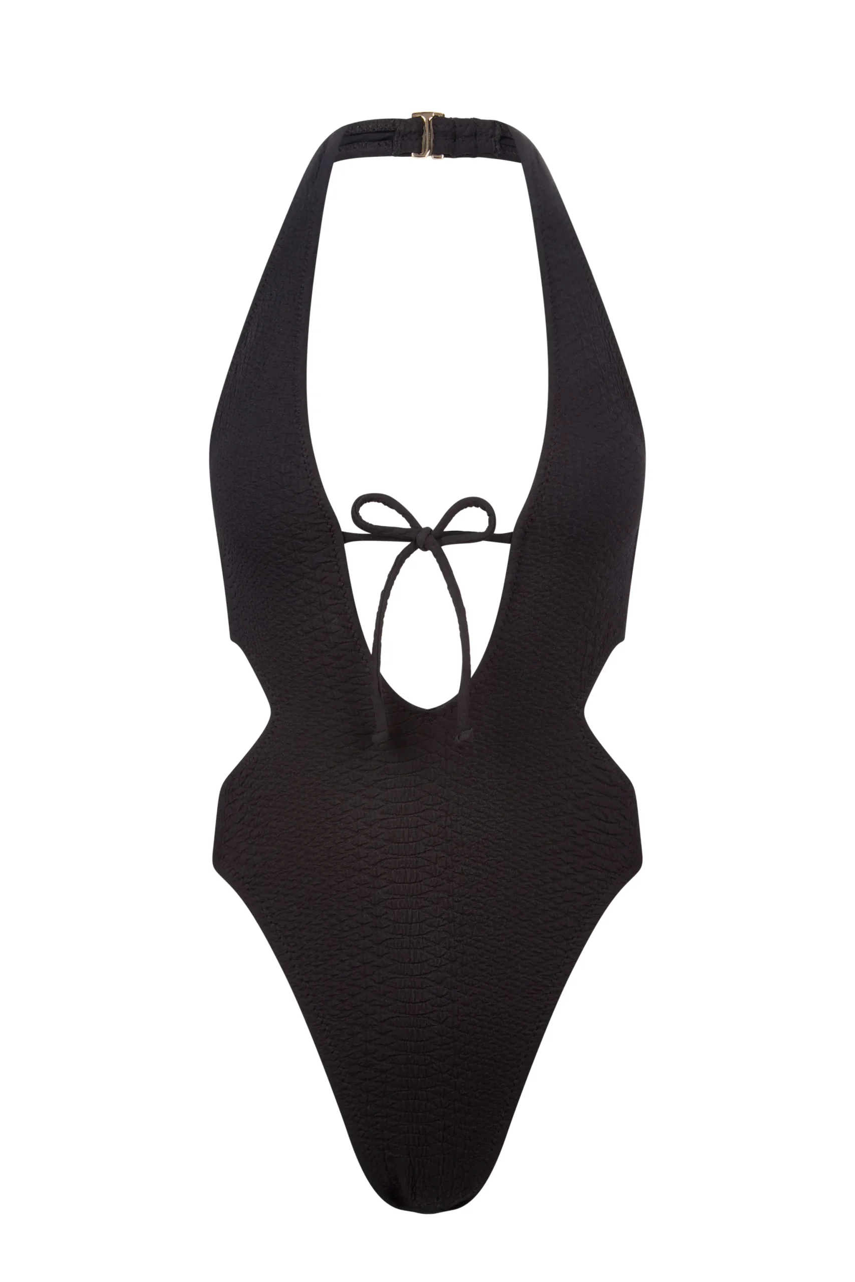 GIGI C One Pieces|Megan Snakeskin One Piece Black