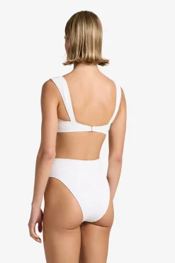 GIGI C Matching Sets|Swim Bottoms|Melinda Snakeskin Bottom Ivory