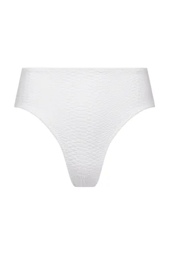 GIGI C Matching Sets|Swim Bottoms|Melinda Snakeskin Bottom Ivory