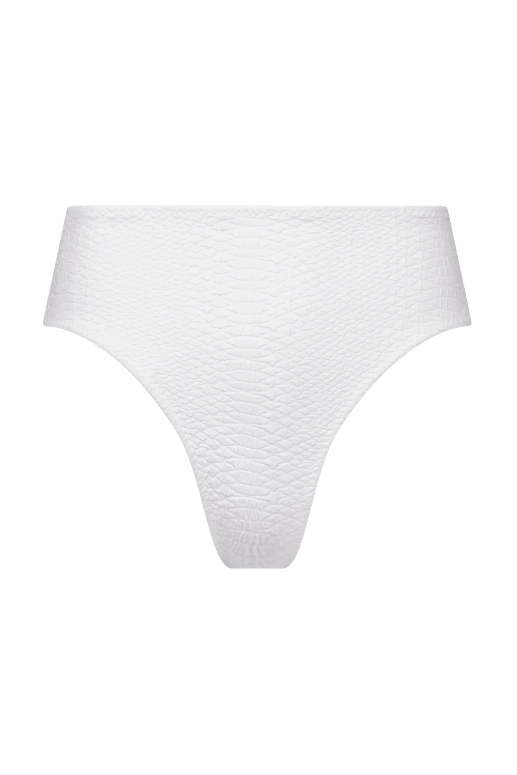 GIGI C Matching Sets|Swim Bottoms|Melinda Snakeskin Bottom Ivory