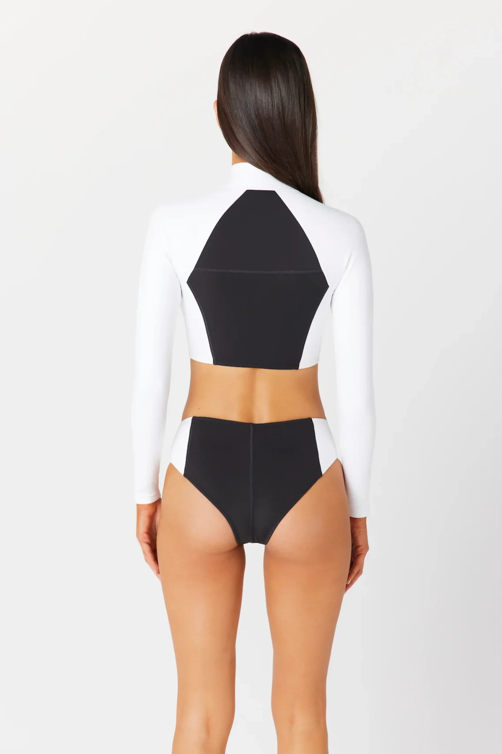 GIGI C Surf|Matching Sets|Missy Surf Jacket Black & White