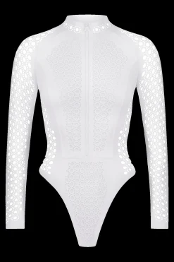 GIGI C Surf|One Pieces|Nicole Surfsuit White