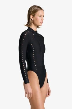 GIGI C Surf|One Pieces|Riley Surfsuit Black