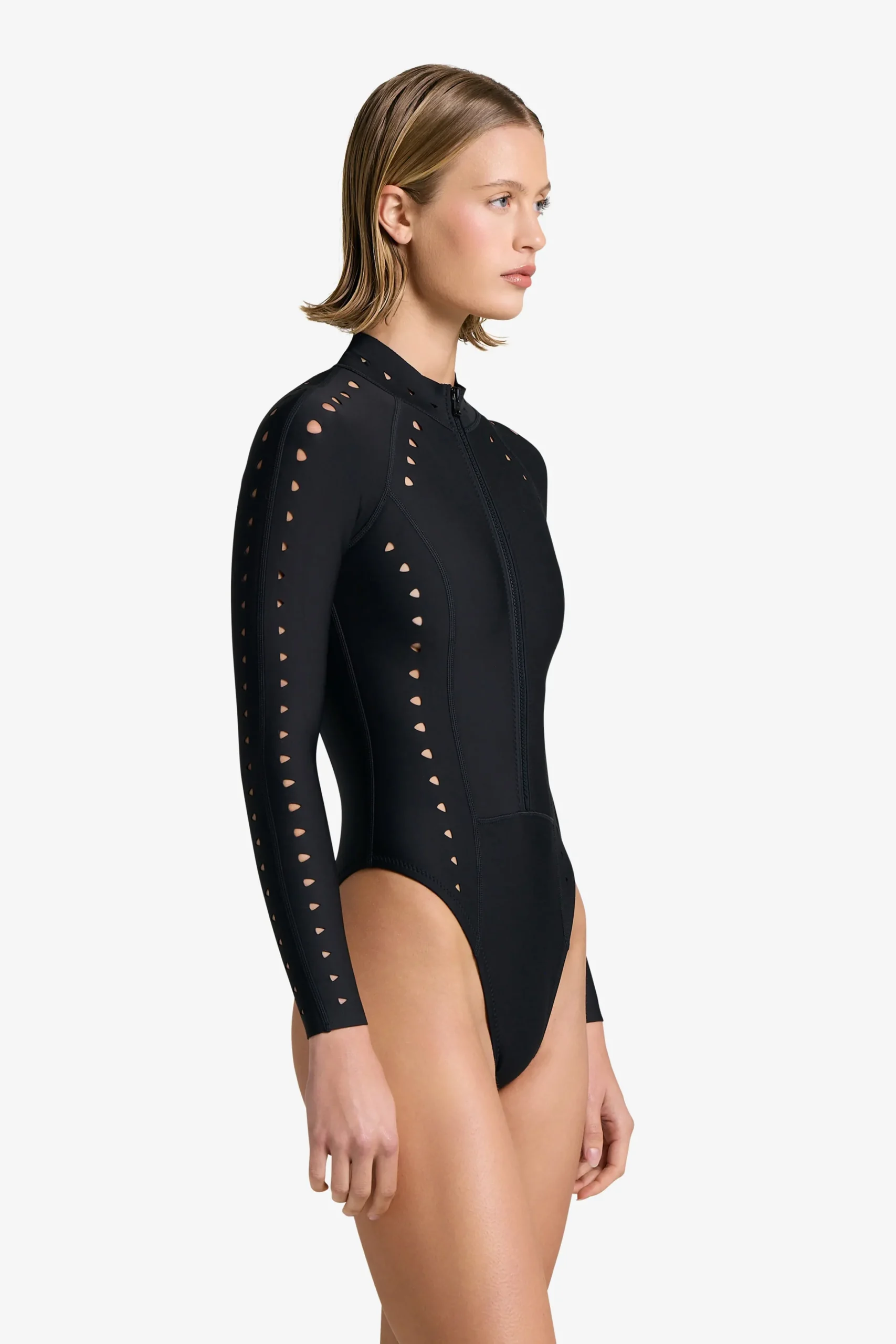 GIGI C Surf|One Pieces|Riley Surfsuit Black