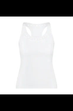 GIGI C Matching Sets|Sport Tops|Roberta Tank White