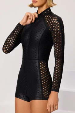 GIGI C Surf|One Pieces|Rowen Surfsuit Black
