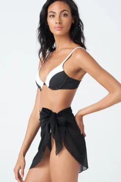 GIGI C Coverups|Matching Sets|Willa Sarong Black